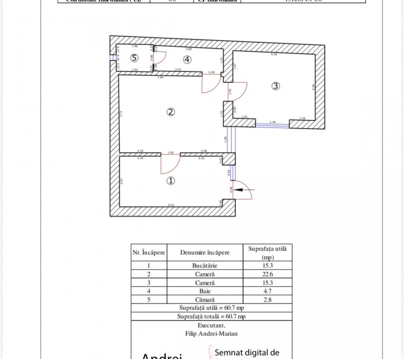 2 Camere - 60.7 mp - Centru - Istoric - Michael - Weiss