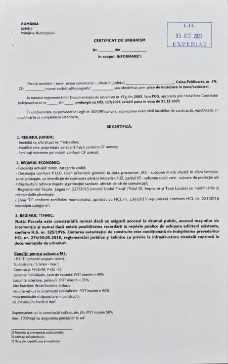 Vanzare-Teren-intravilan-3500mp-Calea-Feldioarei-Stupini-Brasov
