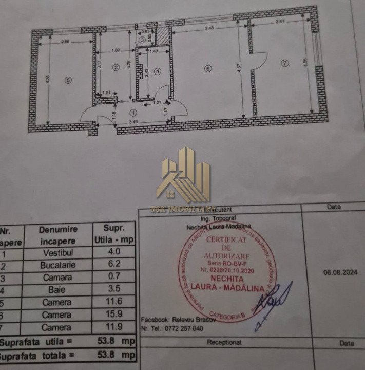 Apartament 3 camere Astra 