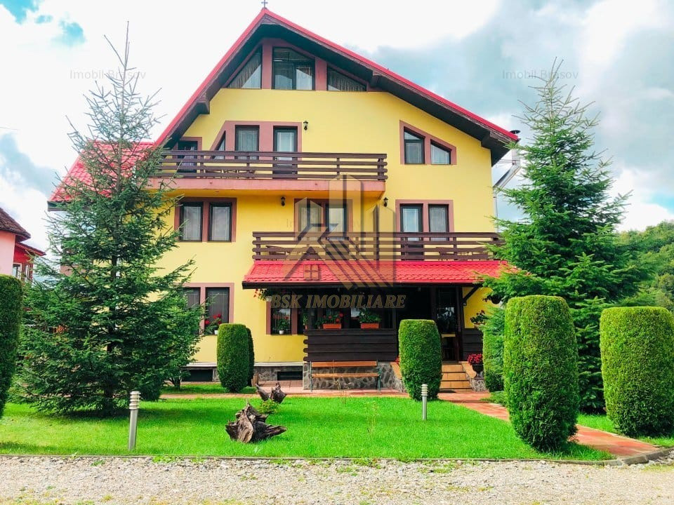 Casă de vânzare Moieciu Bran, lângă Castel – Ideal pensiune, comision 0