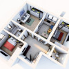 Apartament 3 camere Subcetate Comision 0