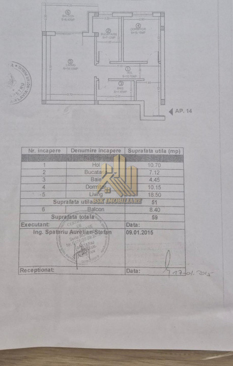 Apartament 2 camere Sanpetru Residence